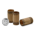 Preformed Tube Coin Wrappers - Half Dollar