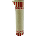 Nested Preformed Penny Tube Coin Wrappers