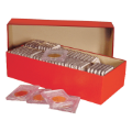 Double Row Slab Box - 12" - Red