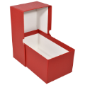 Modern Size Currency Box - Red