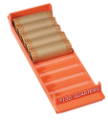 Quarter Interlocking Coin Roll Trays
