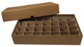 Half-Dollar Tube Box - Holds 28 Tubes