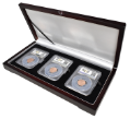 Universal Wood Display Box - 3 Slabs