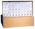 Canadian 1 1/2 x 1 1/2 Small Dollar Paper Coin Holder
