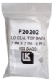 Zip Lock Bag - 2x2 (2 Mil)