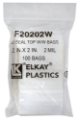 Zip Lock Bag - Write On - 2x2 (2 Mil)