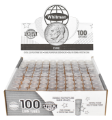 Round Coin Tube-Dime, 100/box