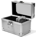 10 Slab Aluminum Box - Clear Top