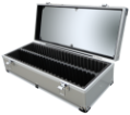 Falcon Series 50 Slab Box - Aluminum - Clear Top
