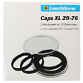 XL Capsules for coins 29-76mm, Pack of 2