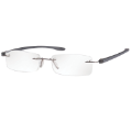 Rimless Magnifying Eye Glasses +2.5 (Anthracite Large)