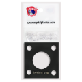 Capital Plastics 144 Coin Holder - Barber Quarter