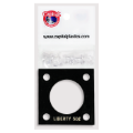 Capital Plastics 144 Coin Holder - Liberty Half Dollar