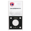 Capital Plastics 144 Coin Holder - 1/2 oz. Maple