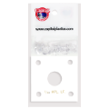 Capital Plastics 144 Coin Holder - 1/10 oz. Maple