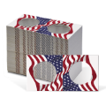 2.5x2.5 Paper Coin Holders for ASE/Large Dollar - American Flag