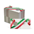 2x2 Paper Coin Holders for Nickel/Cent - Mexican Flag