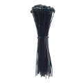 8" Nylon Cable Zip Tie 50lbs - Black