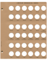 Lincoln Cents Replacement Page 6 1974-1988-D