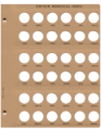 Lincoln Cents Replacement Page 7 1989-2006-D