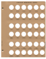 Lincoln Cents with Proof Replacement Page 1974-1983-S