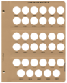 Jefferson Nickels Replacement Page 3 1964D - 1983