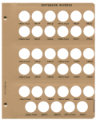 Jefferson Nickels with proof Replacement Page 5 1990-S Pr. to 2002-P