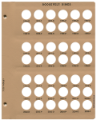 Roosevelt Dimes Replacement Page 3 1984-D-2005-P