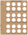 Washington Quarters with Proof Replacement Page 5 1971-D-1979-D