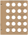 Statehood Quarters P&D Replacement Page 1 1999-P-2000-D