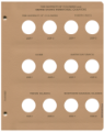 Statehood Quarters DC & Territories Replacement Page 1 DC 2009 - NMI 2009-D