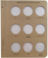 American Eagle Silver Dollars w/Proof Vol 2 Replacement Page 2 2011-2013W Burnished