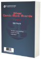 Silver Comic Book Backing Boards (7 x 10 1/2) - 100 Pack