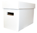 Short Corrugated Comic Book Storage Box and Lid