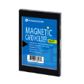 1 Card Magnetic Card Holder - Black Borders