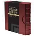 Cornerstone Large Capacity 4 D-Ring Binder & Slip Case (Burgundy)