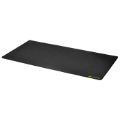 Desk Mat with Stitched Edges - 14 x 24 (Black)