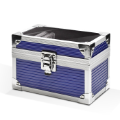 Falcon Series 10 Slab Box - Clear Top - Blue