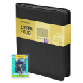 9 Pocket Zipper Folio for Sentry Card Holders - Charcoal