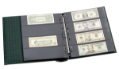 Lighthouse Grande 4 Pocket Currency Album - Green
