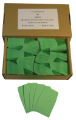 Paper Coin Envelope, Green - Qty: 500