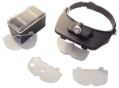 Versatile Headband Magnifier With LED Lighted