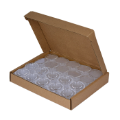 1/10 oz Gold Eagle 16mm Direct-Fit EvoCore coin holders - (S dia) / 50 per box.