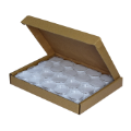 Half Dollar 30.6mm Direct-Fit EvoCore coin holders - (M dia Ring Fit) / 50 per box.