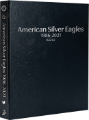American Silver Eagles 1986-2021, Date Set P, S, & W (Black)