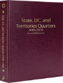 State, DC, and Territorial Quarters 1999-2009, Date & Mintmark Set P & D (Burgundy)