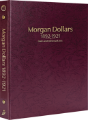 Morgan Dollars 1892-1921, Date & Mintmark Set P, D, S, CC, & O (Burgundy)