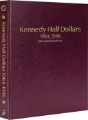 Kennedy Half Dollars 1964-1996, Date & Mintmark Set P, D & S (Burgundy)
