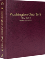 Washington Quarters 1932-1964, Date & Mintmark Set P, D & S (Burgundy)