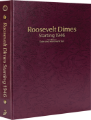 Roosevelt Dimes Starting 1946, Date & Mintmark Set P, D & S (Burgundy)